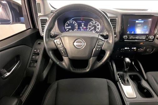 Glacier White 2024 Nissan Frontier SV