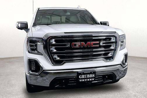 Summit White 2021 GMC Sierra 1500 SLT