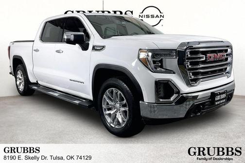 Summit White 2021 GMC Sierra 1500 SLT