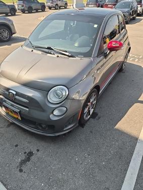 Gray 2012 FIAT 500 Abarth