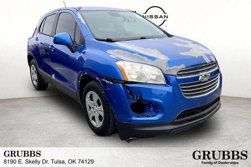 Brilliant Blue Metallic 2015 Chevrolet Trax LS