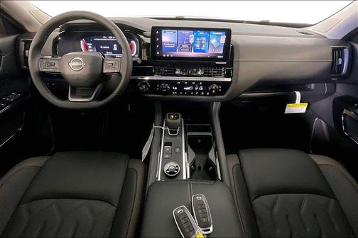 Boulder Gray Metallic 2026 Nissan Pathfinder Platinum