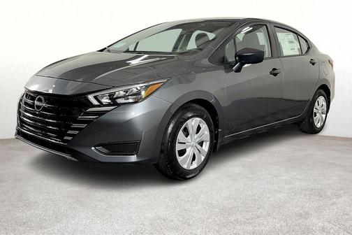 Gun Metallic 2025 Nissan Versa S