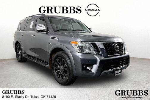 Gun Metallic 2019 Nissan Armada Platinum