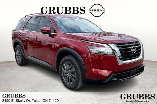 Scarlet Ember Tintcoat 2022 Nissan Pathfinder SV