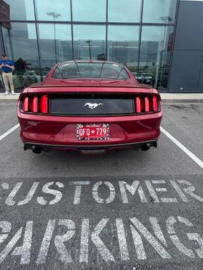 Maroon 2015 Ford Mustang EcoBoost Premium