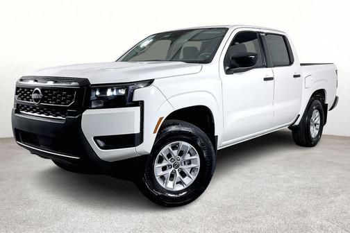 Glacier White 2026 Nissan Frontier S