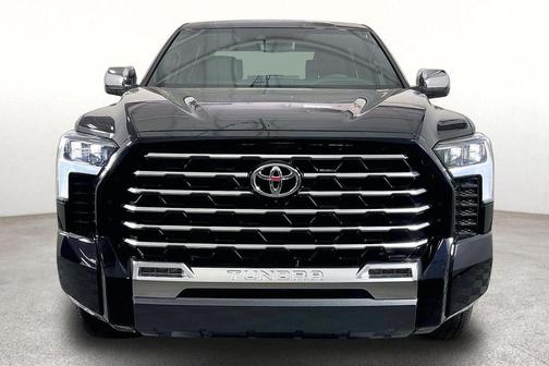 Midnight Black Metallic 2026 Toyota Tundra Hybrid Capstone