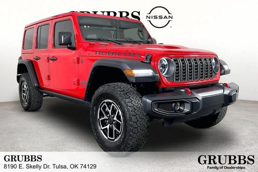 Firecracker Red Clearcoat 2025 Jeep Wrangler Rubicon
