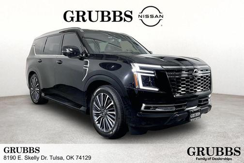 Black 2025 Nissan Armada PLRES