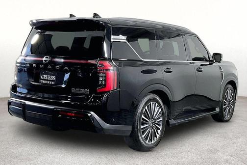 Black 2025 Nissan Armada PLRES