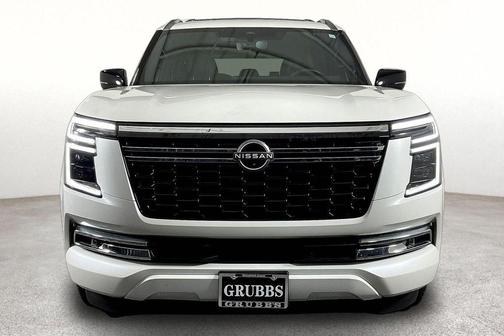 Aspen White 2025 Nissan Armada Platinum