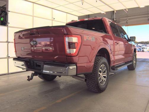 Red Metallic 2021 Ford F-150 Lariat