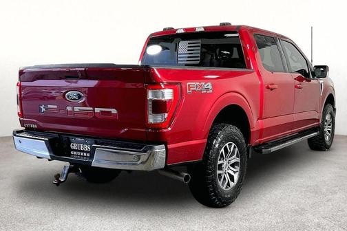 Red Metallic 2021 Ford F-150 Lariat