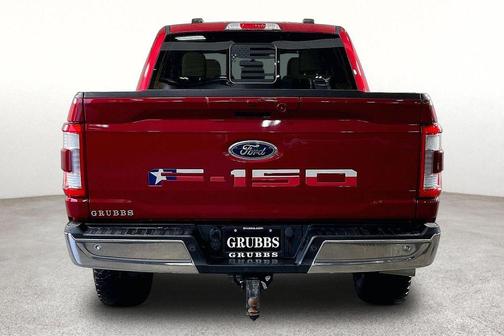 Red Metallic 2021 Ford F-150 Lariat