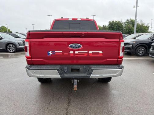 Red Metallic 2021 Ford F-150 Lariat