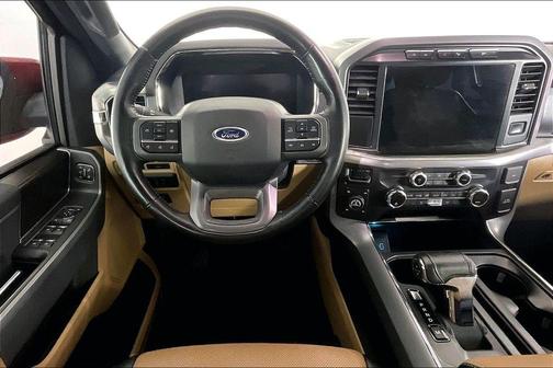 Red Metallic 2021 Ford F-150 Lariat