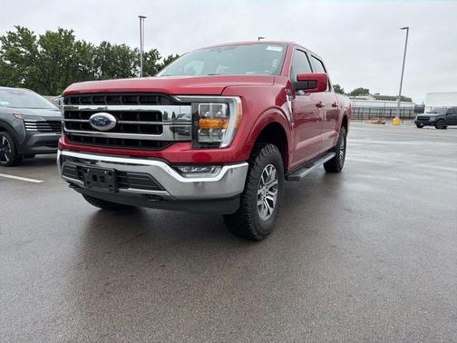 Red Metallic 2021 Ford F-150 Lariat