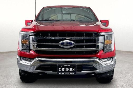 Red Metallic 2021 Ford F-150 Lariat