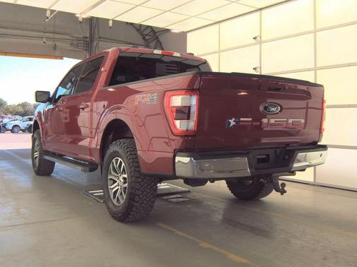 Red Metallic 2021 Ford F-150 Lariat