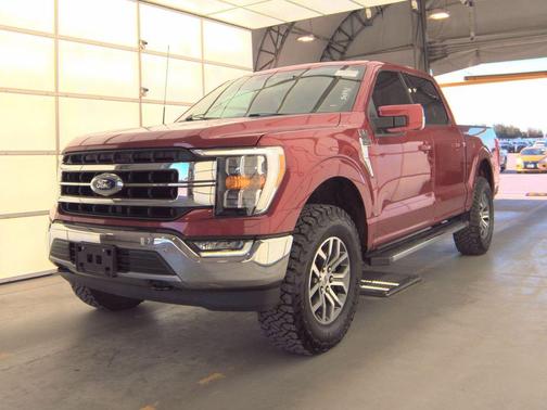 Red Metallic 2021 Ford F-150 Lariat