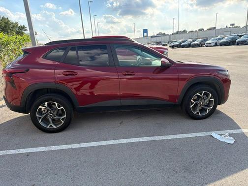 Crimson Metallic 2024 Chevrolet Trax LT