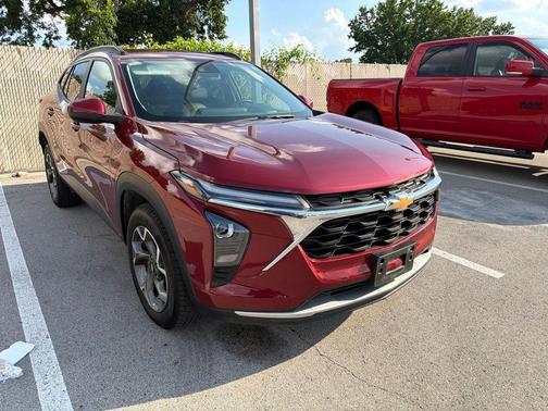 Crimson Metallic 2024 Chevrolet Trax LT