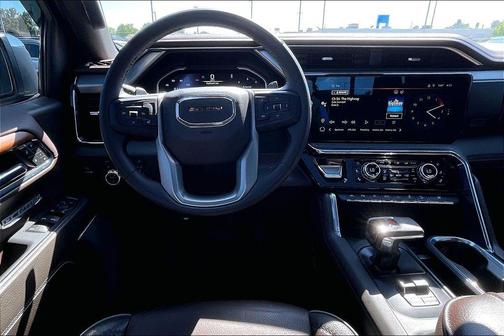 White Frost Tri-Coat 2023 GMC Sierra 1500 Denali