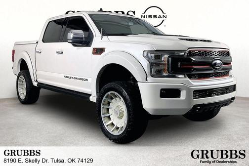 White Platinum Clearcoat Metallic 2019 Ford F-150 Lariat