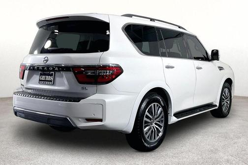 Aspen White 2023 Nissan Armada SL