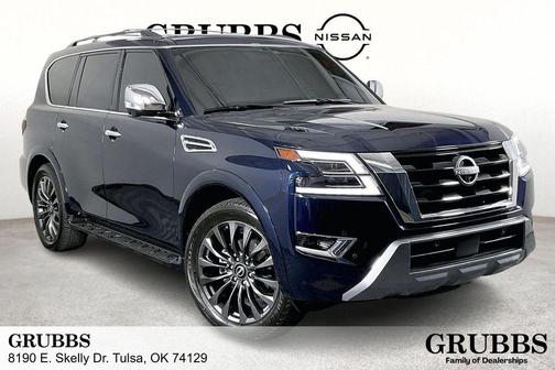 Hermosa Blue 2024 Nissan Armada Platinum