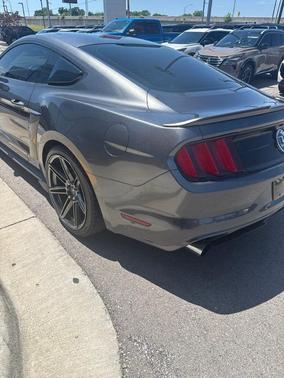 Gray 2015 Ford Mustang EcoBoost