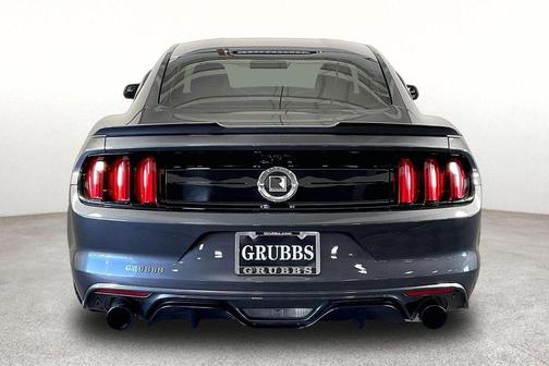 Gray 2015 Ford Mustang EcoBoost