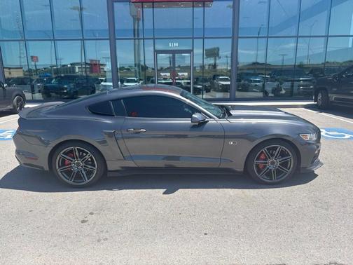 Gray 2015 Ford Mustang EcoBoost