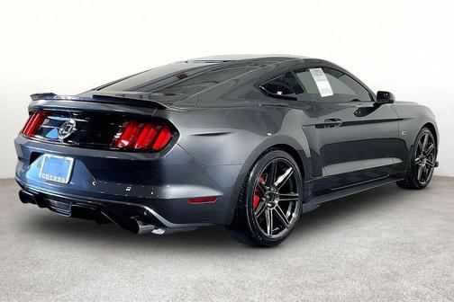 Gray 2015 Ford Mustang EcoBoost