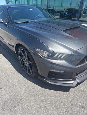Gray 2015 Ford Mustang EcoBoost