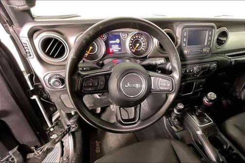 Granite Crystal Clearcoat Metallic 2021 Jeep Wrangler Sport
