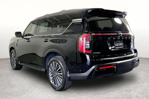 Super Black 2026 Nissan Armada Platinum Reserve