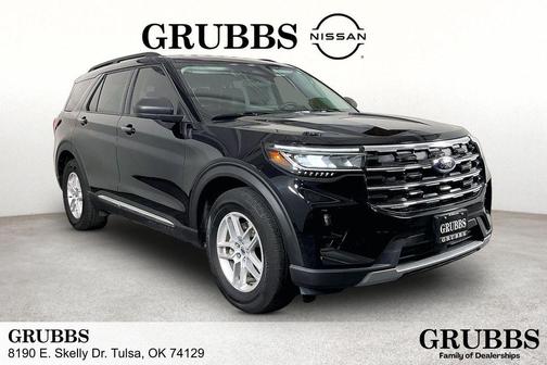 Black Metallic 2025 Ford Explorer Active