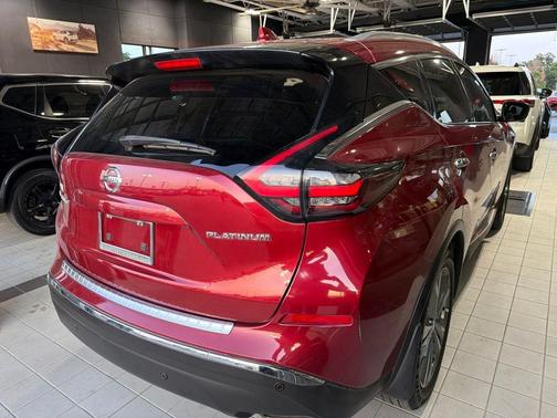 Red 2020 Nissan Murano Platinum