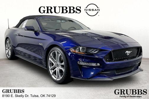 Kona Blue Metallic 2019 Ford Mustang GT Premium