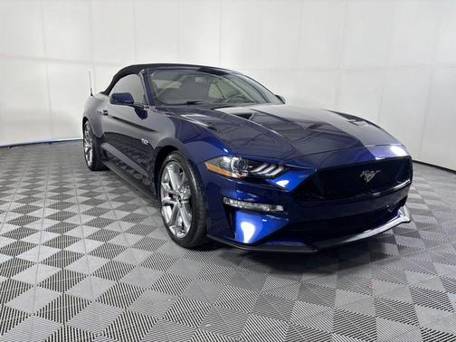 Kona Blue Metallic 2019 Ford Mustang GT Premium
