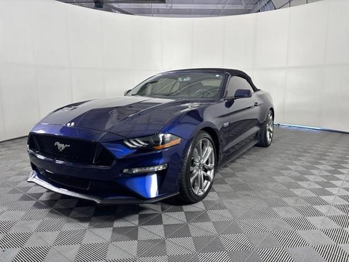 Kona Blue Metallic 2019 Ford Mustang GT Premium