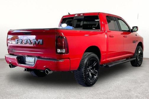Red 2018 RAM 1500 Night