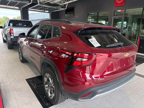 Crimson Metallic 2025 Chevrolet Trax LT