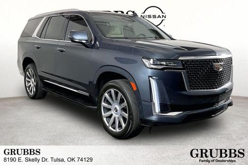 Shadow Metallic 2021 Cadillac Escalade Premium Luxury