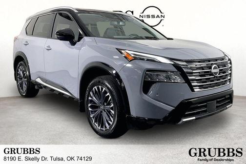 Boulder Gray Metallic 2024 Nissan Rogue Platinum