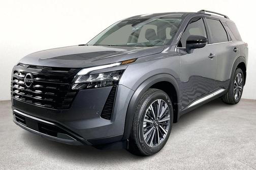 Gun Metallic 2026 Nissan Pathfinder Platinum