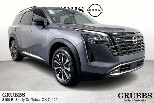 Gun Metallic 2026 Nissan Pathfinder Platinum