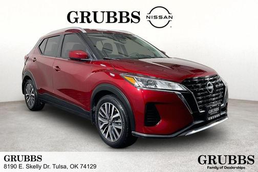Scarlet Ember 2022 Nissan Kicks SV